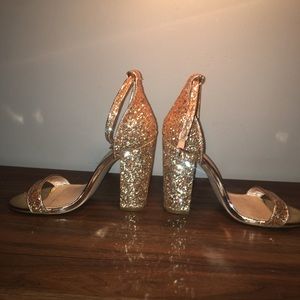 Shoedazzle Sparkled High Heel Shoe